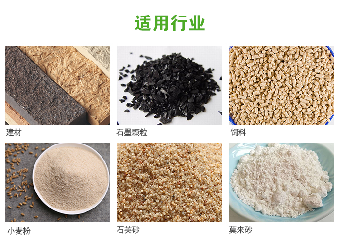 高頻振動(dòng)篩主要用于化工，建材，石墨顆粒，飼料，小麥粉，石英砂，豆?jié){，果汁等各種物料的干法、濕法篩分、分級(jí)、脫水，過(guò)濾。